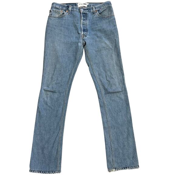 RE/DONE x Levi's The Crawford 28 Medium Blue Mid Rise Reworked Button Fly 31x31 - Picture 2 of 11